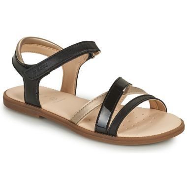 Sandali Geox per bambina ragazza modello SANDAL KARLY GIRL in colore nero, ideali per l'estate e perfetti per ogni occasione, con design elegante e confortevole. Acquista ora i sandali Geox per un comfort senza pari e uno stile alla moda.