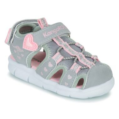 Sandali Kangaroos per bambina ragazza K-Mini grigi, ideali per la stagione estiva. Comfort e stile in un design trendy, perfetti per ogni occasione. Scopri la qualità e la resistenza dei sandali Kangaroos, disponibili in diverse taglie. Acquista ora per un look fresco e alla moda!