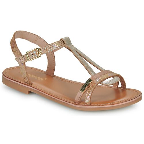 Sandali Les Tropéziennes par M Belarbi per bambina ragazza modello BADA in beige, perfetti per l'estate. Questi sandali eleganti e trendy offrono comfort e stile, ideali per ogni occasione. Acquista ora e completa il look estivo della tua giovane fashionista con i sandali BADA di Les Tropéziennes.