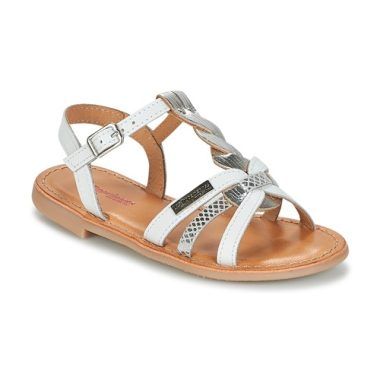 Sandali Les Tropéziennes par M Belarbi per bambina ragazza modello BADAMI in colore bianco. Design elegante e alla moda, perfetti per l'estate. Ideali per completare qualsiasi look estivo, questi sandali offrono comfort e stile. Acquista ora i sandali Les Tropéziennes, un must-have per le piccole fashioniste!