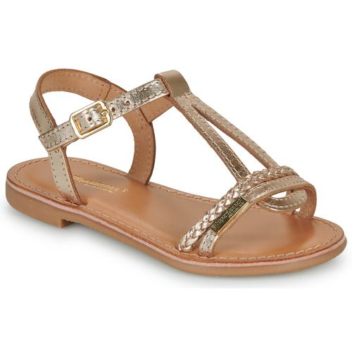 Sandali Les Tropéziennes par M Belarbi BADOU Oro per bambina, eleganti e confortevoli, perfetti per la stagione estiva. Realizzati con materiali di alta qualità, questi sandali offrono stile e praticità per ogni occasione. Ideali per le giovani fashioniste, questi sandali sono un must-have per il guardaroba estivo. Compra ora i sandali BADOU Oro e fai brillare il look della tua bambina!
