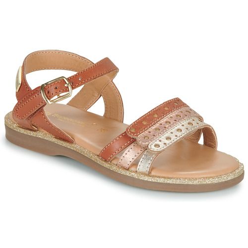 Sandali Les Tropéziennes par M Belarbi ISIDOR per bambina in elegante colore marrone, ideali per l'estate. Questi sandali offrono confort e stile, perfetti per ogni outfit estivo della tua ragazza. Acquista ora i sandali ISIDOR per far risaltare il look della tua bambina!