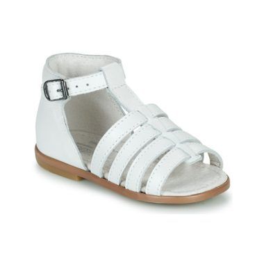 Sandali Little Mary HOSMOSE bianchi per bambina ragazza, perfetti per la primavera e l'estate. Design elegante e comodo, ideali per ogni occasione. Scarpe di alta qualità, resistenti e stilose, per far sentire speciale ogni bambina. Acquista ora per un look trendy e alla moda.