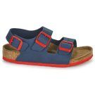 BIRKENSTOCK MAILAND Blau - Sandalen Schmal Jungen - 2