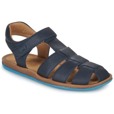 Sandali bambino ragazzo Camper BIC0 Marine, eleganti e comodi, perfetti per l'estate. Realizzati con materiali di alta qualità, questi sandali offrono supporto e traspirabilità. Ideali per le avventure quotidiane, garantiscono stile e comfort per i più piccoli. Acquista ora i sandali Camper BIC0 Marine per un look trendy e pratico!