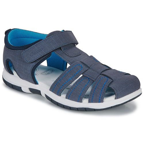 Sandali bambino ragazzo Chicco FEMER Marine in colorazione blu, ideali per l'estate. Realizzati con materiali di alta qualità, questi sandali offrono comfort e sostegno, perfetti per le avventure all'aria aperta. Design moderno e alla moda per bambini, adatti per ogni occasione. Scopri il massimo dello stile e della praticità con i sandali Chicco FEMER Marine, un must-have per i piccoli esploratori. Acquista ora!