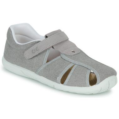 Sandali Citrouille et Compagnie per bambino ragazzo modello FIJOSAN in grigio, perfetti per la stagione estiva. Design trendy e comodo, ideale per attività all'aperto. Scarpe resistenti e leggere, perfette per accompagnare ogni avventura. Sandali estivi fashion per bambini, disponibili in diverse misure.