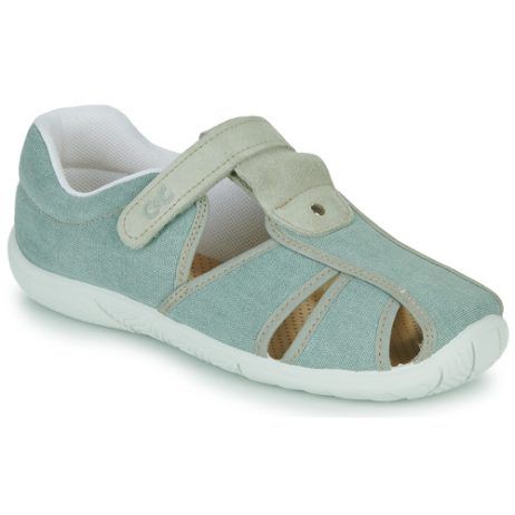 Sandali bambino ragazzo Citrouille et Compagnie modello FIJOSAN in colore verde, ideali per la stagione estiva. Design alla moda e confortevoli, perfetti per le avventure all'aperto. Acquista ora i sandali FIJOSAN per garantire stile e comodità al tuo bambino!