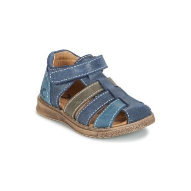Sandali bambino ragazzo Citrouille et Compagnie FRINOUI Blu, eleganti e confortevoli, ideali per l'estate. Perfetti per ogni occasione, questi sandali offrono supporto e stile. Acquista i migliori sandali per bambini online!