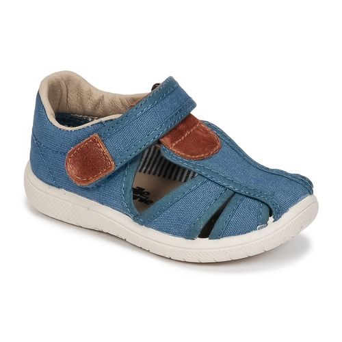 "Citrouille et Compagnie Sandali bambino ragazzo GUNCAL Blu, eleganti e confortevoli sandali estivi per bambini, ideali per ogni occasione. Scopri il comfort e il design alla moda di questi sandali, perfetti per le avventure estive."