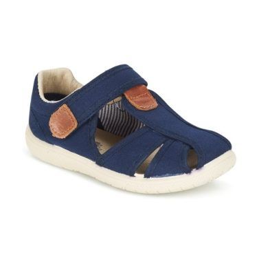 Sandali Citrouille et Compagnie per bambini ragazzi GUNCAL in blu, ideali per la stagione estiva, comfort ottimale e design alla moda, perfetti per attività all'aperto e giochi.