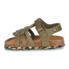 Citrouille et Compagnie JANISOL Kaki - Sandali Bambino - 4