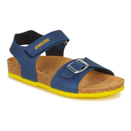 Sandali Geox per bambini ragazzo modello GHITA BOY in blu, caratterizzati da un design moderno e materiali di alta qualità. Ideali per la stagione estiva, questi sandali offrono comfort e sostegno. Perfetti per le attività all'aperto, garantiscono una calzata sicura grazie alla chiusura regolabile. Acquista ora i Geox Sandali bambino ragazzo GHITA BOY Blu per un look alla moda e funzionale.