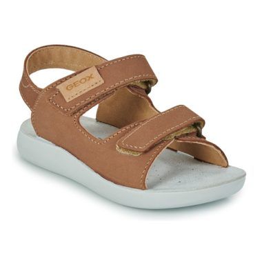 Sandali bambini ragazzo Geox J SANDAL LIGHTFLOPPY Marrone, eleganti e confortevoli, ideali per l'estate. Questi sandali sono realizzati con materiali di alta qualità per garantire la massima traspirabilità e comfort. Perfetti per avventure all'aperto, passeggiate e giornate al mare. Scegli Geox per stile e praticità. Acquista ora e fai felice il tuo bambino!