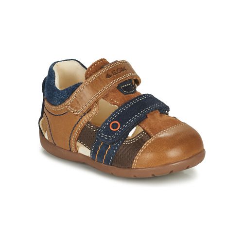 Sandali Geox KAYTAN marroni per bambini e ragazzi, ideali per la stagione estiva. Realizzati con materiali di alta qualità, questi sandali offrono comfort e traspirabilità. Design alla moda e praticità per un uso quotidiano. Perfetti per l'attività all'aperto e per completare ogni look estivo del tuo bambino. Scopri ora i sandali Geox KAYTAN per un'estate di stile!