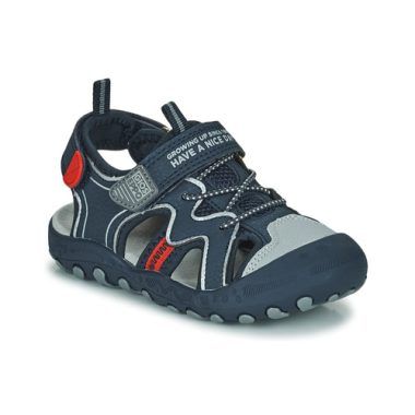 Sandali Gioseppo per bambino e ragazzo modello NOQUERO in colore blu, perfetti per l'estate. Realizzati con materiali di alta qualità, questi sandali sono ideali per garantire comfort e stile ai più piccoli. Design trendy e resistente, perfetto per le avventure di ogni giorno e per il tempo libero. Scegli i sandali Gioseppo NOQUERO per un look alla moda e una calzata comoda.