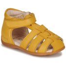 Little Mary LEANDRE Gelbe Kindersandalen - Gr&ouml;&szlig;e 1