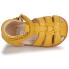 Little Mary LEANDRE Gelbe Kindersandalen - Gr&ouml;&szlig;e 6