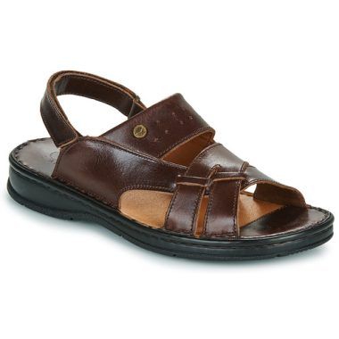 Sandali uomo Casual Attitude NEW002 in marrone, eleganti e comfortevoli, ideali per abbinamenti casual e outfit estivi. Perfetti per ogni occasione, garantiscono stile e praticità. Acquista ora i sandali Casual Attitude per un look trendy.