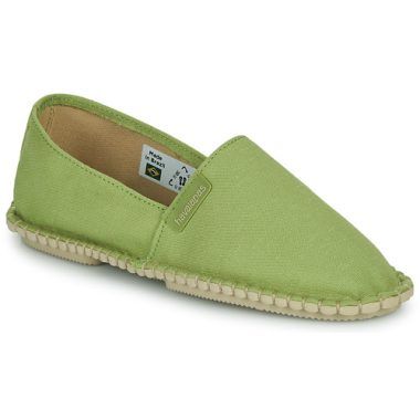 Espadrillas Havaianas ESPADRILLE ECO II Verde per uomo, realizzate in materiali ecosostenibili, perfette per un look estivo elegante e casual. Comfort e stile uniti in queste espadrillas leggere e traspiranti, ideali per passeggiate e occasioni informali. Acquista ora le Havaianas ESPADRILLE ECO II Verde e completa il tuo outfit estivo!
