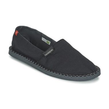 Espadrillas uomo Havaianas ORIGINE III in nero, eleganti e leggere, ideale per l'estate. Scarpe alla moda con suola in corda, perfette per ogni occasione. Acquista ora il tuo paio di espadrillas Havaianas ORIGINE III per un look stiloso e comfort senza tempo.