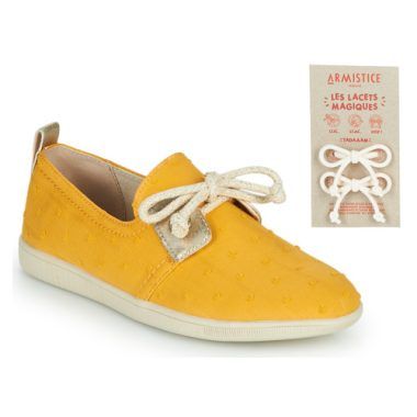 Scarpe bambina ragazza Armistice STONE ONE Giallo, eleganti e alla moda. Perfette per ogni occasione, queste scarpe offrono comfort e stile per le piccole fashioniste. Acquista ora le Armistice STONE ONE Giallo per un look unico e vivace!