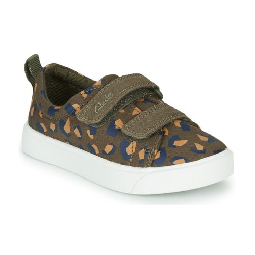 Scarpe Clarks per bambina modello CITY BRIGHT T in color kaki, progettate per offrire comfort e stile. Perfette per ogni occasione, queste scarpe uniscono qualità e design, ideali per le piccole avventuriere. Acquista ora le Clarks CITY BRIGHT T per garantire il massimo del confort e della traspirabilità durante le attività quotidiane.