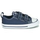 Converse CHUCK TAYLOR ALL STAR 2V OX Blu - Sneakers Bambina - 2