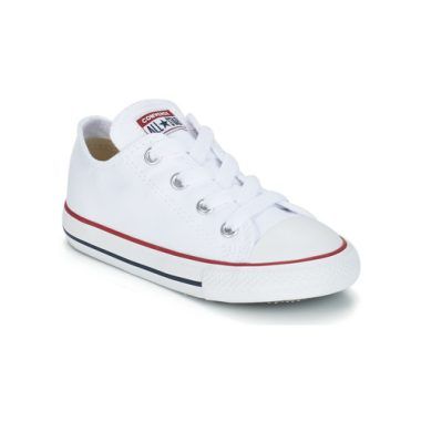 Scarpe bambina ragazza Converse CHUCK TAYLOR ALL STAR CORE OX Bianco, eleganti, leggere e comode, perfette per ogni occasione. Design classico e versatile, ideali per il tempo libero e le uscite quotidiane. Acquista ora le migliori scarpe per bambini!