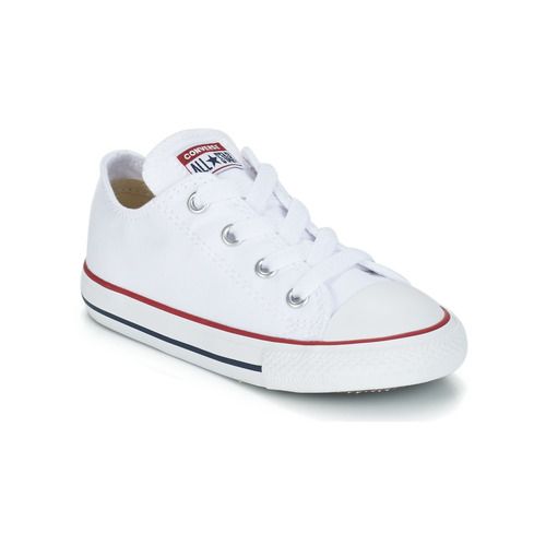 Scarpe bambina ragazza Converse CHUCK TAYLOR ALL STAR CORE OX Bianco, eleganti, leggere e comode, perfette per ogni occasione. Design classico e versatile, ideali per il tempo libero e le uscite quotidiane. Acquista ora le migliori scarpe per bambini!