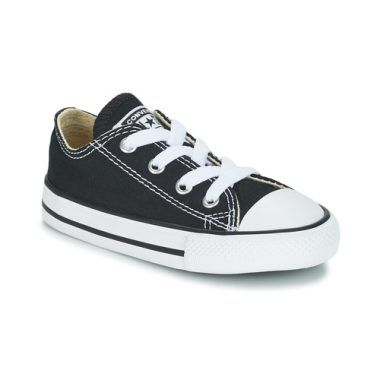 Scarpe bambina ragazza Converse CHUCK TAYLOR ALL STAR CORE OX Nero, eleganti e versatili, ideali per ogni occasione. Design classico con tomaia in tela nera e suola in gomma, perfette per il comfort e lo stile quotidiano. Acquista ora le sneakers Converse per un look alla moda!