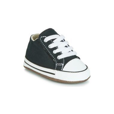 Scarpe Converse per bambina ragazza CHUCK TAYLOR ALL STAR CRIBSTER CANVAS COLOR HI di colore nero, ideali per comfort e stile nei primi passi. Design distintivo e pratico, perfette per ogni occasione.