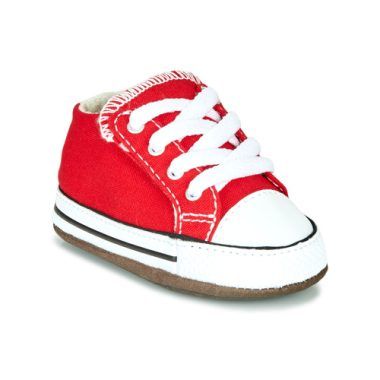 Scarpe bambina ragazza Converse CHUCK TAYLOR ALL STAR CRIBSTER CANVAS COLOR Rosso, eleganti e comode, ideali per i primi passi. Design iconico e materiale di alta qualità per un comfort ottimale. Perfette per ogni occasione, queste scarpe uniscono stile e funzionalità. Acquista ora per dare alla tua bimba il look alla moda!