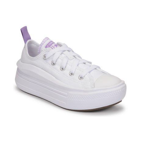 Scarpe bambina ragazza Converse CHUCK TAYLOR ALL STAR MOVE CANVAS OX Bianco, eleganti e versatili, ideali per ogni occasione. Design alla moda con suola in gomma, perfette per il comfort e lo stile. Authentico prodotto Converse disponibile online.