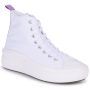 Scarpe bambini ragazza Converse Chuck Taylor All Star Move Platform Foundation Hi Bianco, stile alla moda e comfort. Sneakers alte in bianco, perfette per ogni occasione. Acquista ora per garantire un look trendy e versatile per le più giovani.