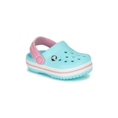 Scarpe bambina ragazza Crocs CROCBAND CLOG T Blu, comode e alla moda, ideali per il tempo libero. Design leggero e traspirante, perfette per le giornate estive. Acquista ora le Crocs per garantire comfort e stile al tuo bambino!