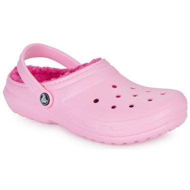 Scarpe Crocs Classic Lined Clog K Rosa per bambine, comode e alla moda, ideali per tutti i giorni. Queste scarpe sono perfette per la stagione estiva, realizzate in materiale leggero e traspirante, con una comoda fodera per il massimo del comfort. Perfette per le piccole avventuriere che vogliono essere alla moda e sentirsi a proprio agio.