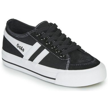 Scarpe Gola QUOTA II Nero per bambine ragazze, eleganti e comode, ideali per ogni occasione. Sneakers in materiale di alta qualità, perfette per la scuola o il tempo libero. Acquista ora le Gola Scarpe bambina ragazza QUOTA II e fai brillare il tuo stile!