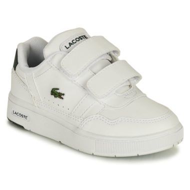 Scarpe bambina ragazza Lacoste T-CLIP 0121 1 SUI Bianco, eleganti e alla moda, perfette per ogni occasione. Realizzate con materiali di alta qualità, garantiscono comfort e stile. Ideali per gli outfit quotidiani, queste scarpe Lacoste sono un must-have per le giovani fashioniste. Disponibili in bianco, aggiungono un tocco di classe a qualsiasi look. Acquista ora per un tocco di raffinatezza!