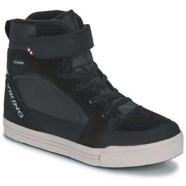 Scarpe VIKING FOOTWEAR per bambina ragazza Zing Warm WP 1V in nero, ideali per l'inverno, con design elegante e comfort ottimale. Perfette per attività all'aperto e garantiscono calore e impermeabilità. Acquista ora per un look alla moda e funzionale!