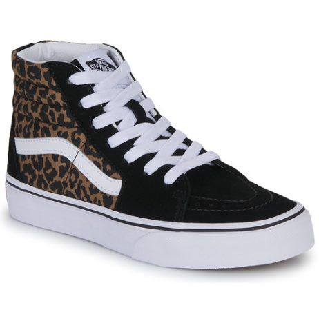 Scarpe bambina ragazza Vans UY SK8-Hi Nero, sneakers alte in stile urbano, perfette per il tempo libero e la scuola. Design elegante e alla moda, ideali per un look trendy. Comfort e qualità garantiti da Vans. Disponibili in diverse taglie per soddisfare ogni esigenza. Perfette per completare outfit casual e sportivi.