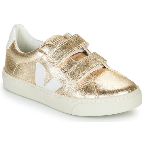"Veja Scarpe bambina ragazza SMALL-ESPLAR-VELCRO Oro, eleganti e comode, perfette per ogni occasione. Design alla moda con chiusura in velcro, ideali per un look contemporaneo. Scarpe di alta qualità per bambini, realizzate in materiali sostenibili e resistenti. Acquista ora le Veja SMALL-ESPLAR-VELCRO Oro per un mix di stile e comfort."