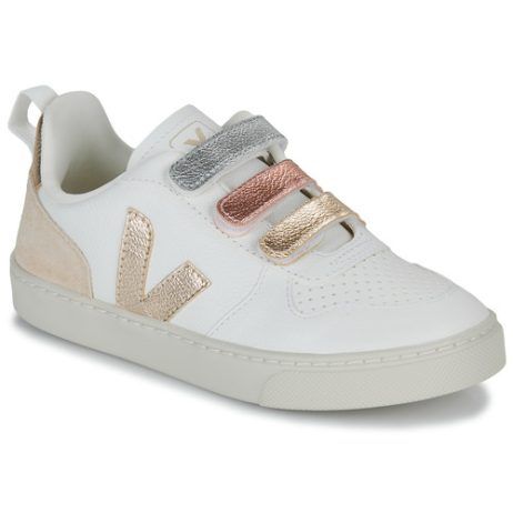 Scarpe bambina ragazza Veja SMALL V-10 Bianco, eleganti e confortevoli, ideali per ogni occasione. Design moderno e sostenibile, realizzate con materiali ecologici, perfette per il guardaroba delle giovani fashioniste. Acquista ora le Veja per un look alla moda e responsabile!
