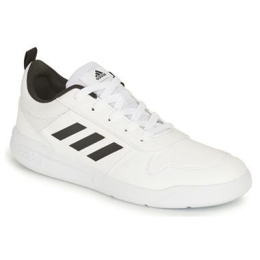 Scarpe bambina ragazza adidas TENSAUR K Nero, calzature sportive confortevoli e trendy, ideali per la vita quotidiana e le attività all'aperto. Design moderno e materiali di alta qualità, perfette per il supporto del piede in crescita. Acquista ora per un look alla moda e funzionalità.