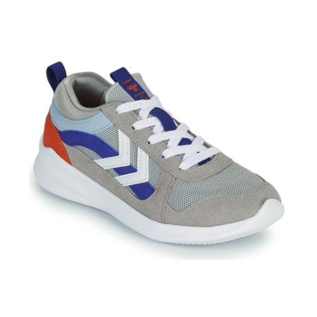 Scarpe bambina ragazza hummel BOUNCE JR Grigio, scarpe sportive eleganti e confortevoli perfette per il tempo libero e le attività all'aperto. Design moderno e versatile, con tomaia in morbido materiale e suola resistente. Ideali per bambini attivi che cercano stile e funzionalità. Disponibili nel colore grigio, queste scarpe sono un must-have per ogni guardaroba.
