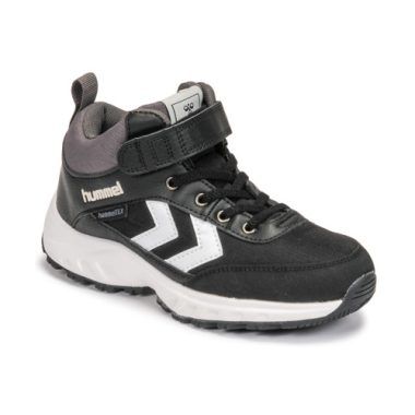 Scarpe bambina ragazza Hummel ROOT TEX JR Nero, stili alla moda e comfort garantito per i più giovani. Ideali per l'abbigliamento quotidiano e le attività all'aperto. Realizzate con materiali di alta qualità, queste scarpe offrono resistenza e supporto ottimale. Perfette per le avventure delle piccole! Acquista ora le Hummel ROOT TEX JR per uno stile unico e pratico.
