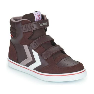 Scarpe bambina ragazza Hummel STADIL PRO JR Bordeaux, eleganti e sportive, ideali per un look trendy e casual. Queste scarpe offrono comfort e sostegno per le attività quotidiane, perfette per la scuola e il tempo libero. Design moderno in tonalità bordeaux, adatte per ogni stagione. Acquista le scarpe Hummel STADIL PRO JR per un mix perfetto di stile e funzionalità.