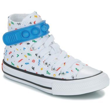 Scarpe bambino ragazzo Converse CHUCK TAYLOR ALL STAR BUBBLE STRAP 1V Multicolore, dal design vibrante e moderno, perfette per ogni occasione. Realizzate con materiali di alta qualità, queste sneakers offrono comfort e stile per i più giovani. Ideali per un look alla moda, queste scarpe Converse sono un must-have per il guardaroba dei ragazzi. Acquista ora le Converse CHUCK TAYLOR ALL STAR BUBBLE STRAP 1V e fai felice il tuo bambino!