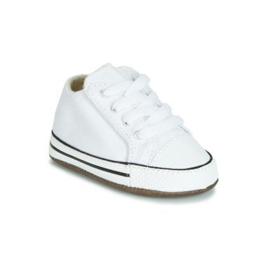 Scarpe bambino ragazzo Converse CHUCK TAYLOR ALL STAR CRIBSTER CANVAS COLOR HI Bianco - sneakers eleganti e comode perfette per ogni occasione. Ideali per i primi passi, con suola morbida e design iconico. Acquista ora per dare stile al tuo bambino!