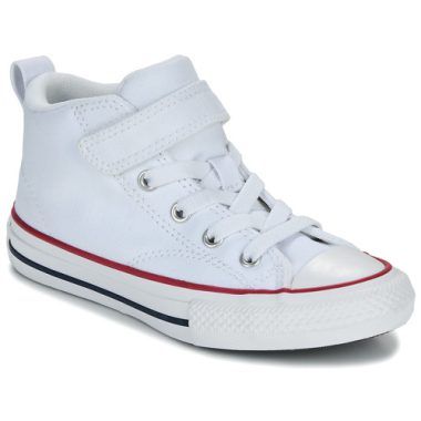 Scarpe Converse bambino ragazzo CHUCK TAYLOR ALL STAR MALDEN STREET in bianco, ideali per ogni occasione. Design classico e versatile, perfette per completare il look di bambini e ragazzi. Comfort e stile uniti in un unico modello. Acquista ora le migliori scarpe sportive per i più giovani!